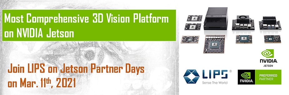 Most comprehensive 3D vision platform on NVIDIA jetson